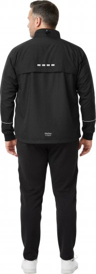 Dobsom Walker Ľahká Vetruodolná Bunda Čierna - Športové oblečenie - Sportovní Oblečení 2XL-10XL