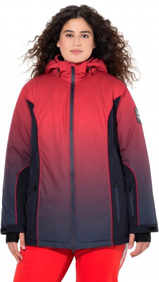 Ulla Popken Gradient Triple-Function Performance Ski Jacket Navy - Bundy - 