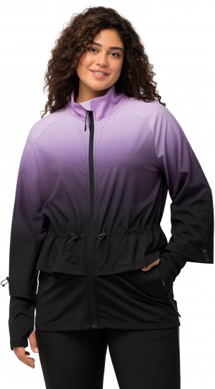 Ulla Popken HYPRAR Functional Water-Repellent Jacket Black - Bundy - 