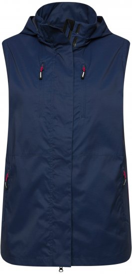 Ulla Popken 2-in-1 Functional Jacket Navy - Bundy - 