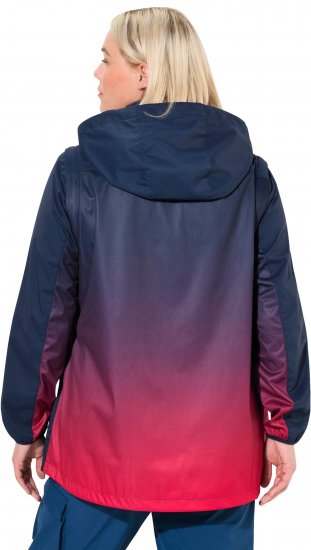 Ulla Popken 2-in-1 Functional Jacket Navy - Bundy - 