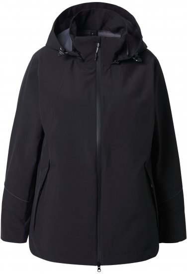 Ulla Popken Triple Function Performance Jacket Black - Bundy - 