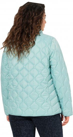 Ulla Popken HYPRAR Lightweight Quilted Water-Repellent Jacket Ice Blue - Bundy - 