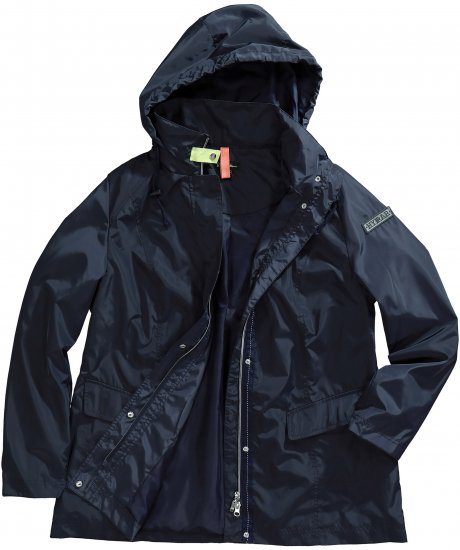 Ulla Popken HYPRAR All Weather Jacket Navy - Bundy - 