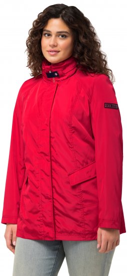 Ulla Popken HYPRAR All Weather Jacket Red - Bundy - 