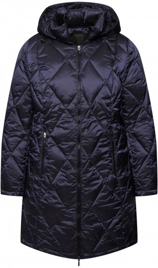 Ulla Popken HYPRAR Diamond Quilted Jacket Night Blue - Bundy - 