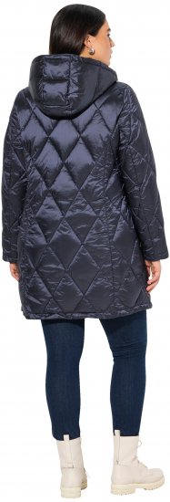 Ulla Popken HYPRAR Diamond Quilted Jacket Night Blue - Bundy - 