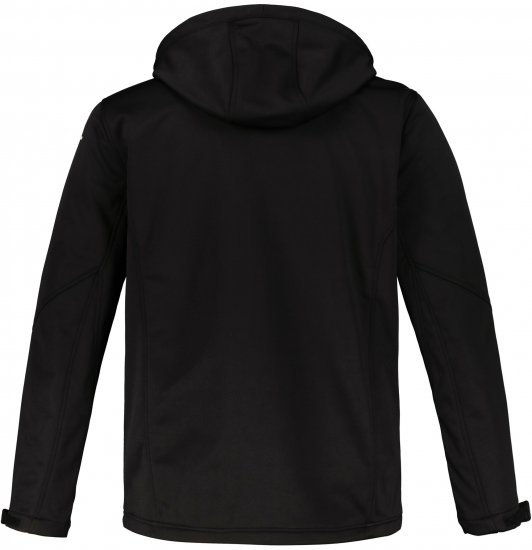 JP1880 Jacket Fleece Lined Softshell Black - Bundy - Bundy Nadmerné Veľkosti 2XL-8XL