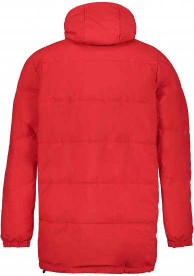 JAY-PI Warm Quilted Parka Dual Function Windproof and Water Repellent Red - Bundy - Bundy Nadmerné Veľkosti 2XL-8XL