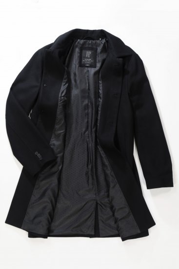JP1880 Coat Wool Blend Water Repellent Black - Bundy - Bundy Nadmerné Veľkosti 2XL-8XL