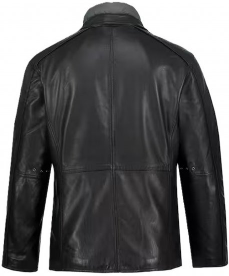 JP1880 Jacket Nappa Lamb Leather Black - Bundy - Bundy Nadmerné Veľkosti 2XL-8XL