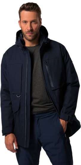 Jay-Pi Ski Jacket Functional Waterproof Windproof Navy - Lyžiarske oblečenie - 