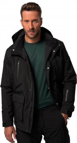 Jay-Pi Ski Jacket Functional Waterproof Windproof Breathable Black - Lyžiarske oblečenie - 