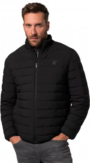 JP1880 Jacket Quilted Stand-up Collar Black - Bundy - Bundy Nadmerné Veľkosti 2XL-8XL