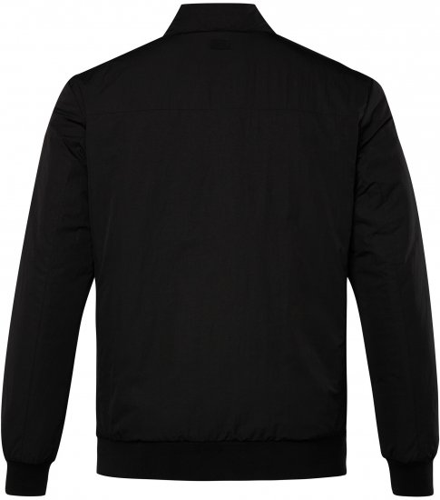 STHUGE Bomber Jacket Quilted Black - Bundy - Bundy Nadmerné Veľkosti 2XL-8XL