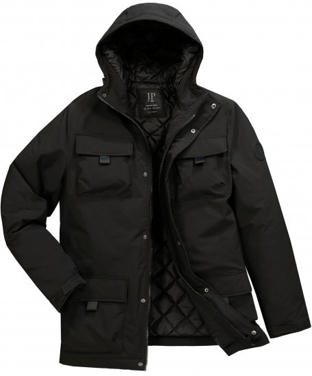 JP1880 Field Jacket Wind-repellent Black - Bundy - Bundy Nadmerné Veľkosti 2XL-8XL