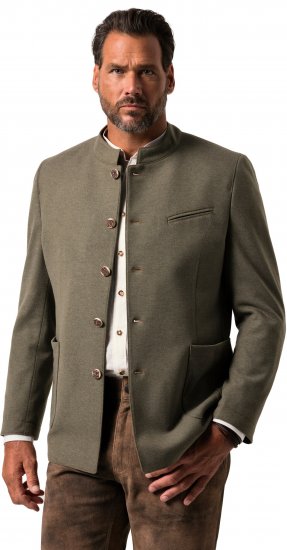 JP1880 Jacket Traditional Flexnamic Green - Bundy - Bundy Nadmerné Veľkosti 2XL-8XL