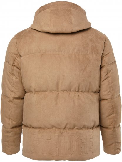STHUGE Jacket Puffer With Warm Quilting Beige - Bundy - Bundy Nadmerné Veľkosti 2XL-8XL