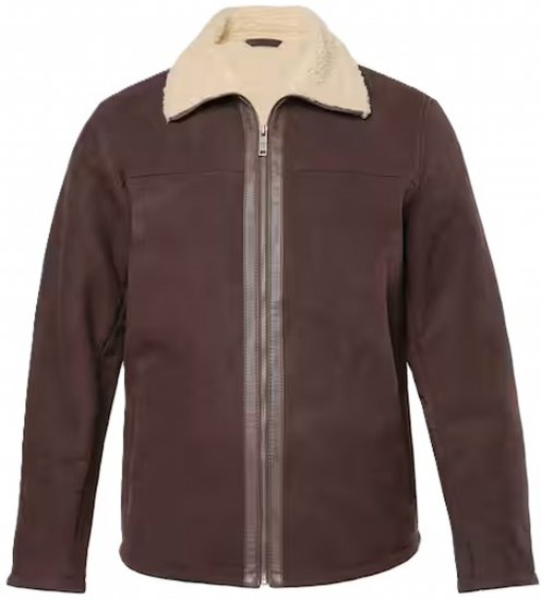 JP1880 Leather Jacket Genuine Lamb Nappa - Bundy - Bundy Nadmerné Veľkosti 2XL-8XL
