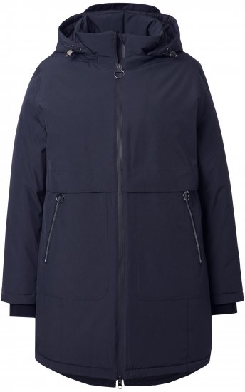 Ulla Popken HYPRAR Waterproof Windproof Breathable Jacket Black - Bundy - 