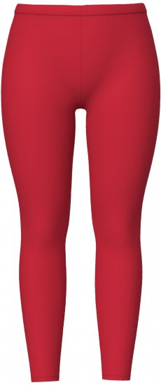 Ulla Popken Basic Stretch Knit Ankle Length Leggings Salsa Red - Džíny & Nohavice vo Veľkých Veľkostiach – Plus Size - 