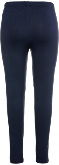 Ulla Popken Basic Stretch Knit Ankle Length Leggings Navy - Džíny & Nohavice vo Veľkých Veľkostiach – Plus Size - 