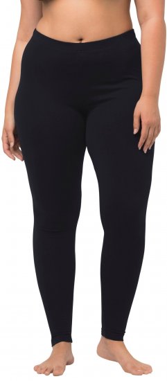 Ulla Popken Basic Stretch Knit Ankle Length Leggings Navy - Džíny & Nohavice vo Veľkých Veľkostiach – Plus Size - 
