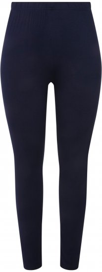 Ulla Popken Viscose Spandex Leggings Night Blue - Džíny & Nohavice vo Veľkých Veľkostiach – Plus Size - 