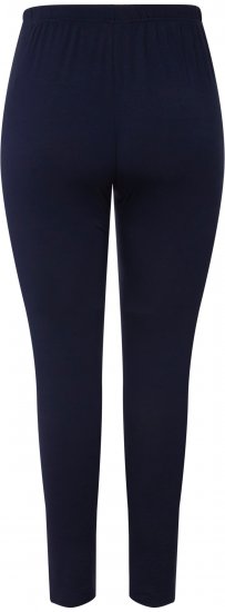 Ulla Popken Viscose Spandex Leggings Night Blue - Džíny & Nohavice vo Veľkých Veľkostiach – Plus Size - 