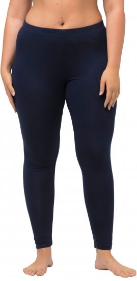 Ulla Popken Viscose Spandex Leggings Night Blue - Džíny & Nohavice vo Veľkých Veľkostiach – Plus Size - 