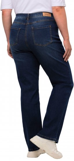 Ulla Popken Straight Leg Mandy Fit Stretch Jeans Blue Denim - Džíny & Nohavice vo Veľkých Veľkostiach – Plus Size - 