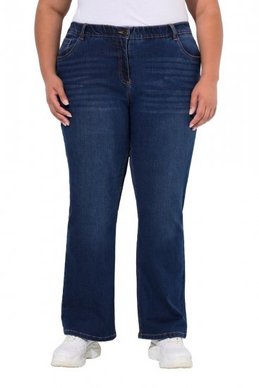 Ulla Popken Marie Fit Bootcut Stretch Jeans Blue Denim - Ulla Popken - Ulla Popken oblečenie nadmerných veľkostí