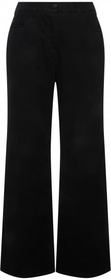 Ulla Popken Mary Fit Wide Leg Stretch Jeans Black - Džíny & Nohavice vo Veľkých Veľkostiach – Plus Size - 