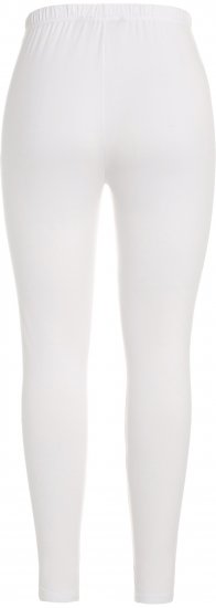 Ulla Popken Quick Dry Moisture Wicking Stretch Ski Leggings Snow White - Džíny & Nohavice vo Veľkých Veľkostiach – Plus Size - 