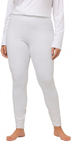 Ulla Popken Quick Dry Moisture Wicking Stretch Ski Leggings Snow White - Džíny & Nohavice vo Veľkých Veľkostiach – Plus Size - 