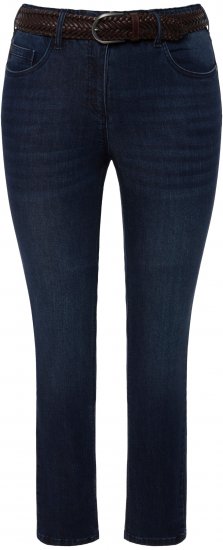 Ulla Popken Stretch Sarah Fit Skinny Jeans Blue Denim - Džíny & Nohavice vo Veľkých Veľkostiach – Plus Size - 
