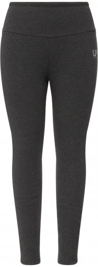 Ulla Popken Faux Fur Lined Stretch Leggings Charcoal - Džíny & Nohavice vo Veľkých Veľkostiach – Plus Size - 