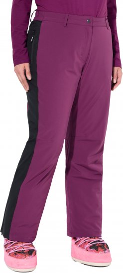 Ulla Popken Thermal Triple-Function Pants Pink Berry - Džíny & Nohavice vo Veľkých Veľkostiach – Plus Size - 