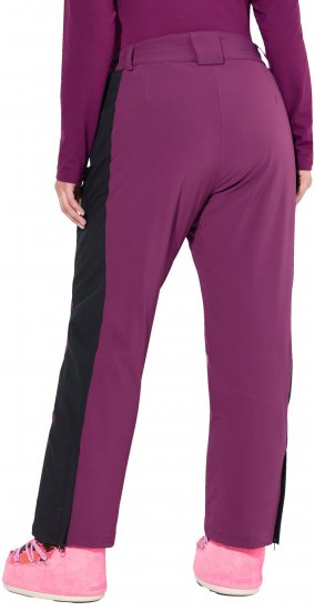 Ulla Popken Thermal Triple-Function Pants Pink Berry - Džíny & Nohavice vo Veľkých Veľkostiach – Plus Size - 