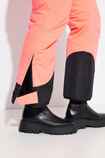 Ulla Popken HYPRAR Triple Function Ski Pants Neon Pink - Lyžiarske oblečenie - 