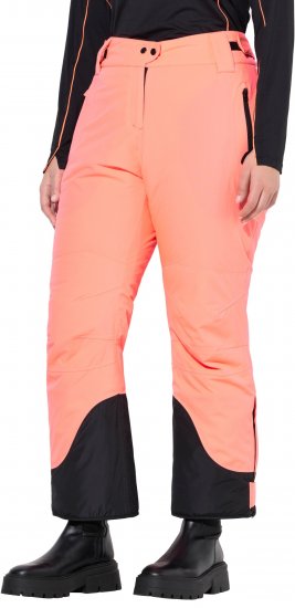 Ulla Popken HYPRAR Triple Function Ski Pants Neon Pink - Džíny & Nohavice vo Veľkých Veľkostiach – Plus Size - 