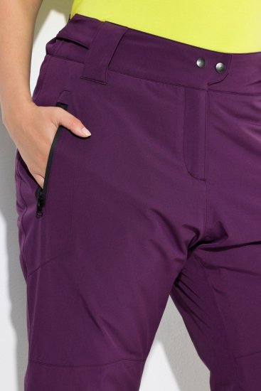 Ulla Popken HYPRAR Triple Function Ski Pants Grape Red - Lyžiarske oblečenie - 