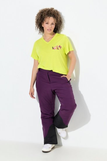 Ulla Popken HYPRAR Triple Function Ski Pants Grape Red - Lyžiarske oblečenie - 