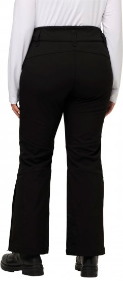 Ulla Popken Water Repellent Softshell Pants Black - Džíny & Nohavice vo Veľkých Veľkostiach – Plus Size - 