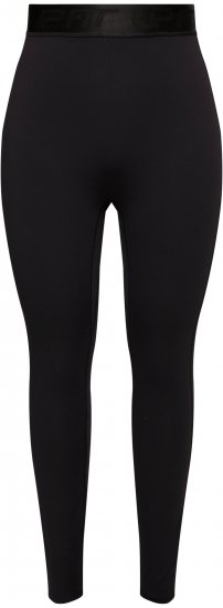 Ulla Popken Lightfit Quick Drying Leggings Black - Džíny & Nohavice vo Veľkých Veľkostiach – Plus Size - 