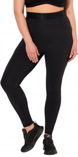 Ulla Popken Lightfit Quick Drying Leggings Black - Džíny & Nohavice vo Veľkých Veľkostiach – Plus Size - 