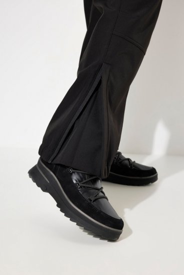 Ulla Popken Softshell Triple Function Fleece Lined Pants Black - Nohavice - Nohavice pre ženy vo veľkých veľkostiach