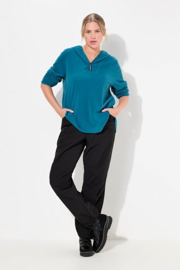 Ulla Popken Softshell Triple Function Fleece Lined Pants Black - Nohavice - Nohavice pre ženy vo veľkých veľkostiach
