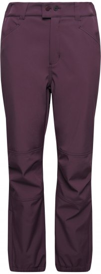 Ulla Popken Softshell Triple Function Fleece Lined Pants Dark Blackberry - Džíny & Nohavice vo Veľkých Veľkostiach – Plus Size - 