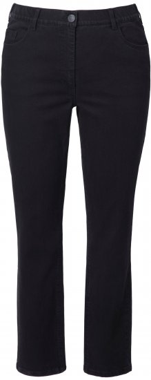 Ulla Popken Stretch Fit Jeans Black - Džíny & Nohavice vo Veľkých Veľkostiach – Plus Size - 